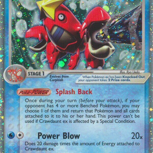 Crawdaunt ex Pokemon Kaart