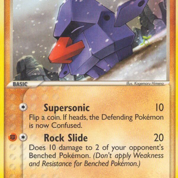 Nosepass Pokemon Kaart