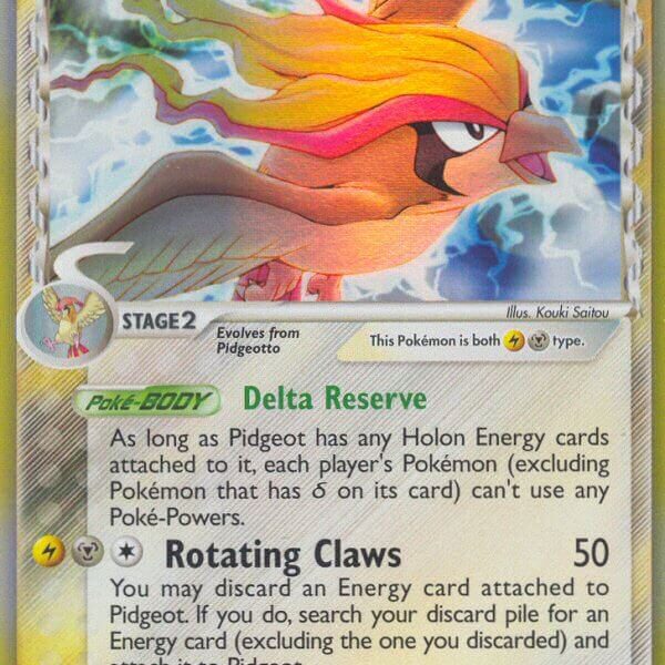 Pidgeot Pokemon Kaart