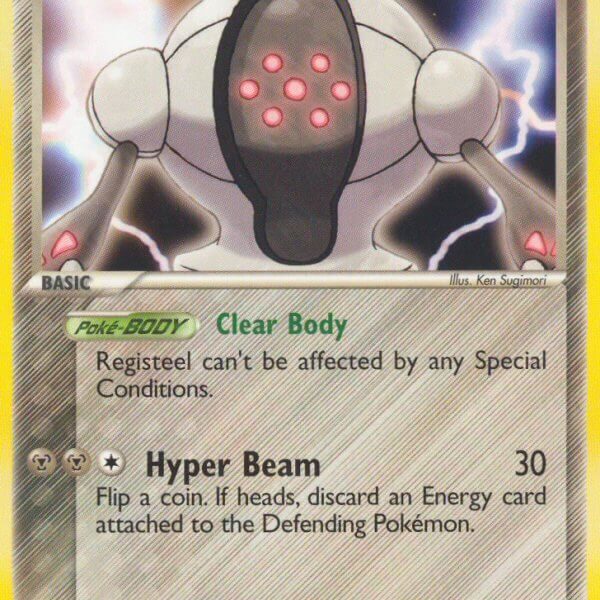 Registeel Pokemon Kaart