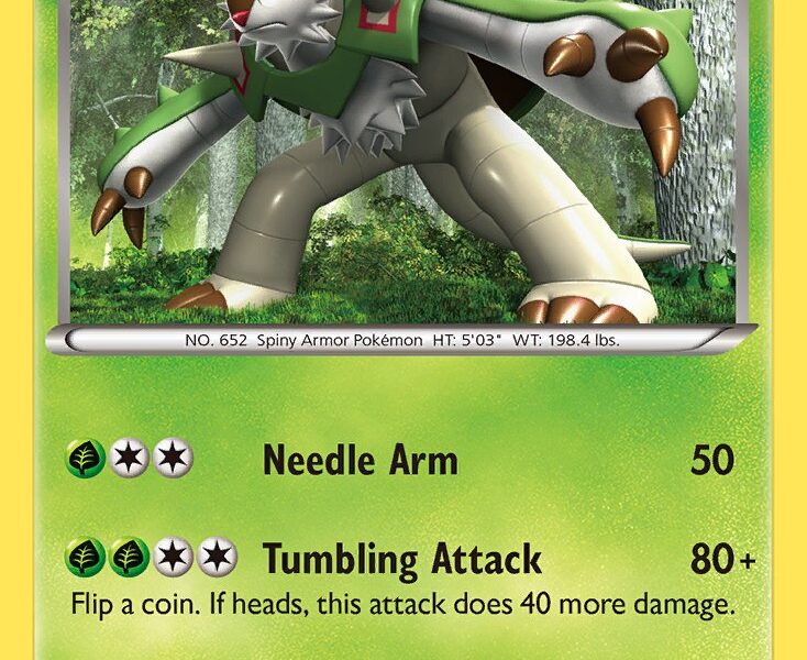 Chesnaught Pokemon Kaart