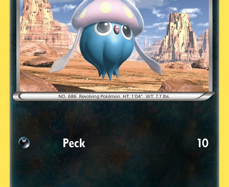 Inkay Pokemon Kaart