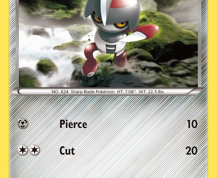 Pawniard Pokemon Kaart