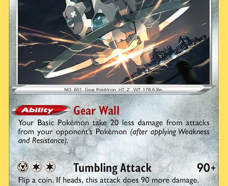 Klinklang Pokemon Kaart
