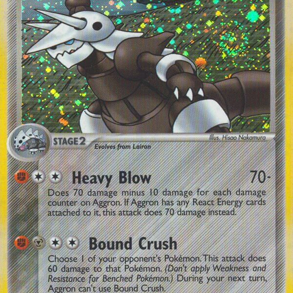 Aggron Pokemon Kaart