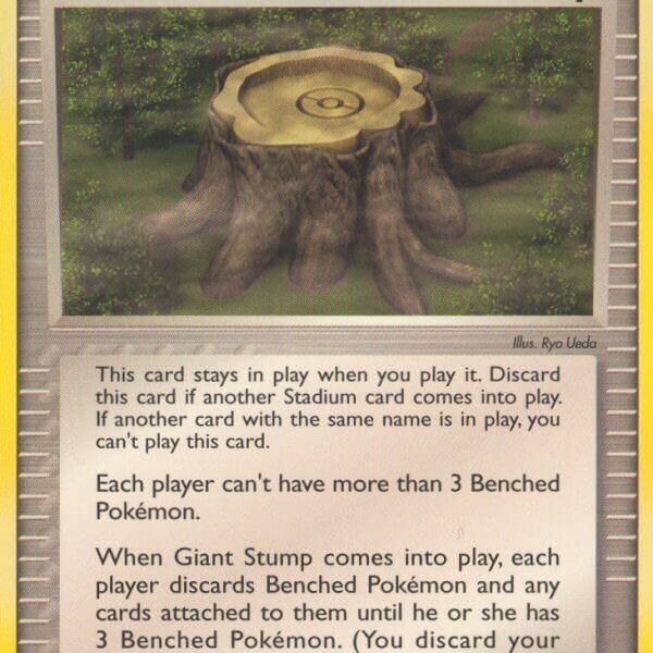 Giant Stump Pokemon Kaart