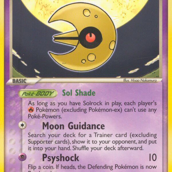 Lunatone Pokemon Kaart
