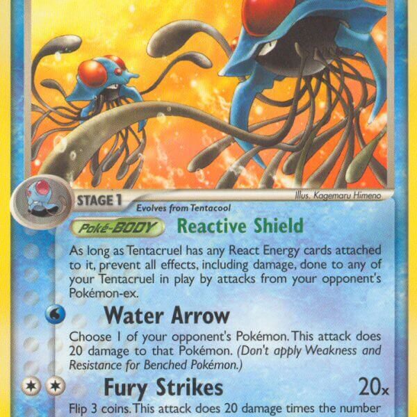 Tentacruel Pokemon Kaart