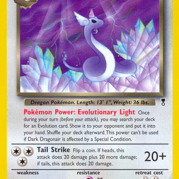Dark Dragonair Pokemon Kaart