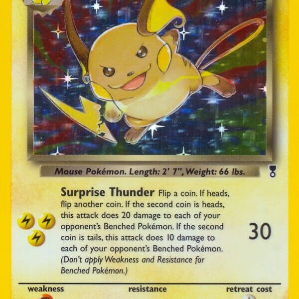 Dark Raichu Pokemon Kaart