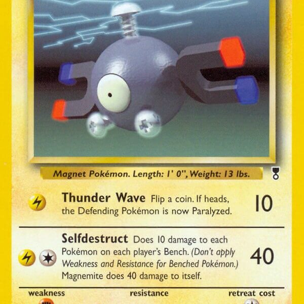 Magnemite Pokemon Kaart