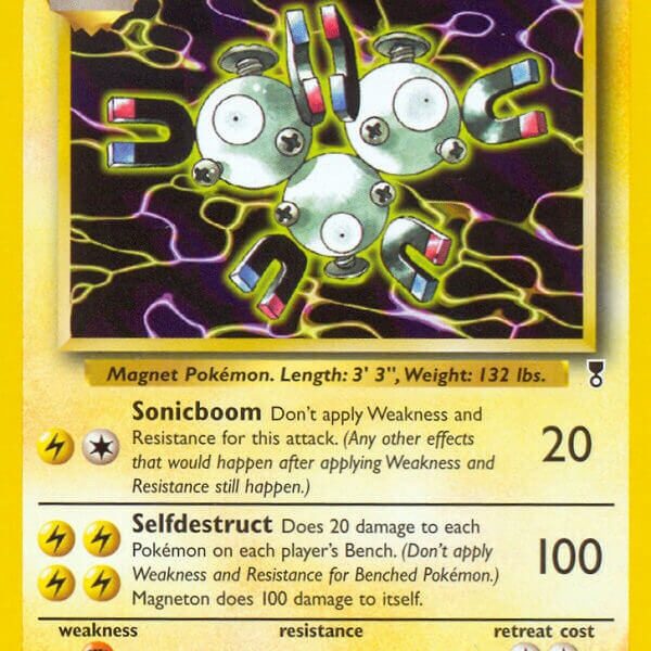 Magneton Pokemon Kaart