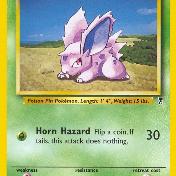 Nidoran Pokemon Kaart