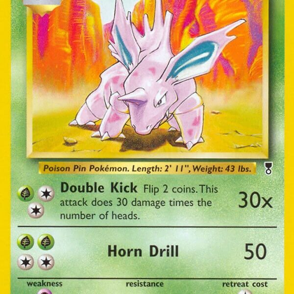 Nidorino Pokemon Kaart