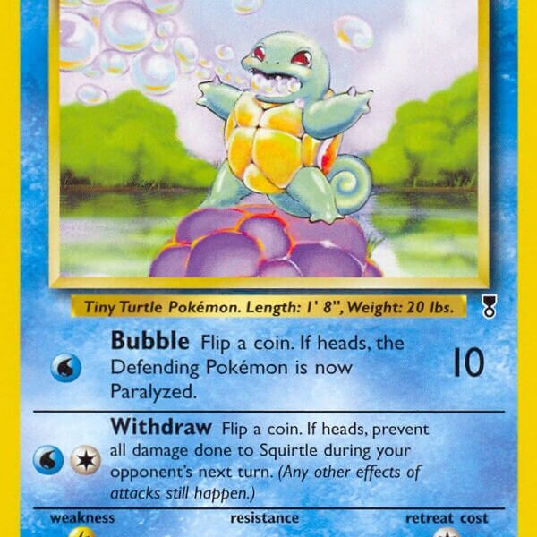 Squirtle Pokemon Kaart