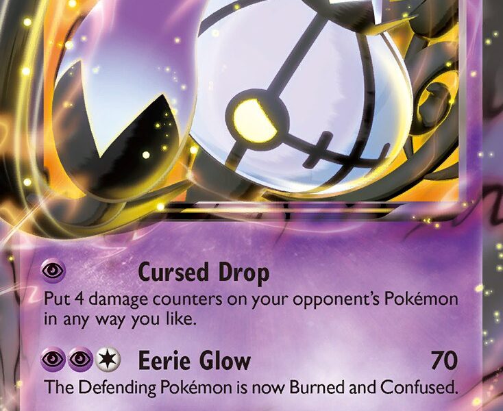 Chandelure-EX Pokemon Kaart