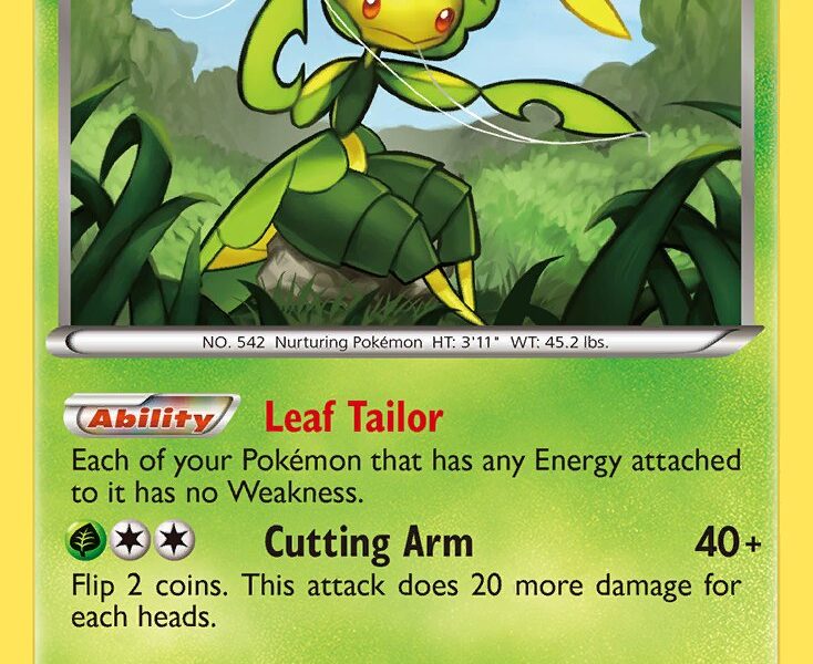 Leavanny Pokemon Kaart