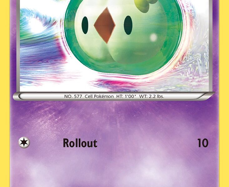 Solosis Pokemon Kaart