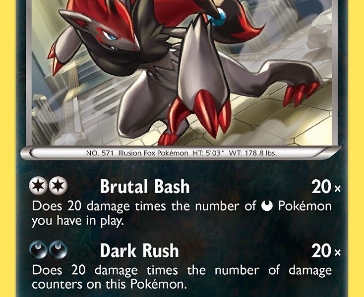 Zoroark Pokemon Kaart