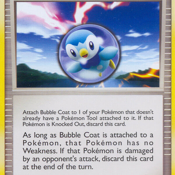 Bubble Coat Pokemon Kaart