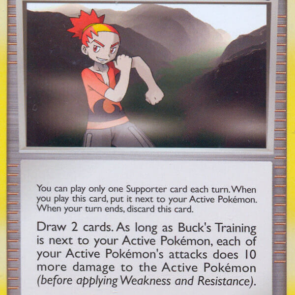 Buck’s Training Pokemon Kaart