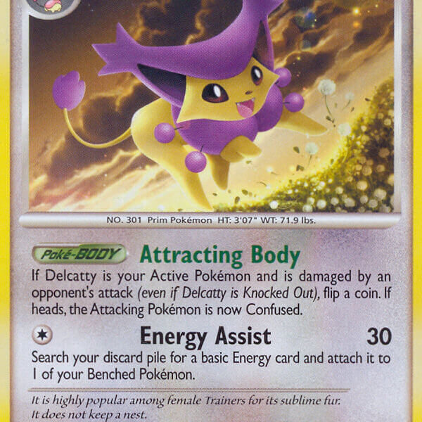 Delcatty Pokemon Kaart