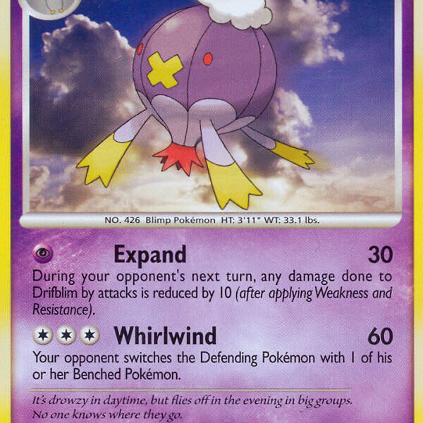 Drifblim Pokemon Kaart