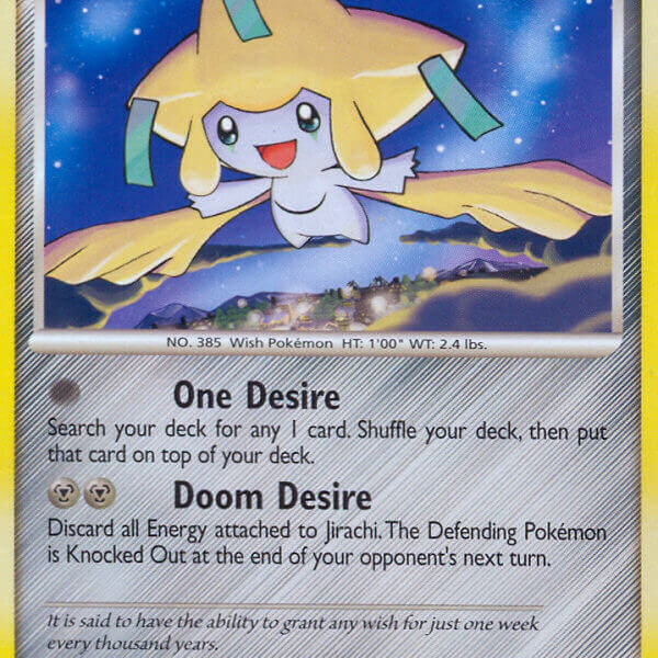 Jirachi Pokemon Kaart