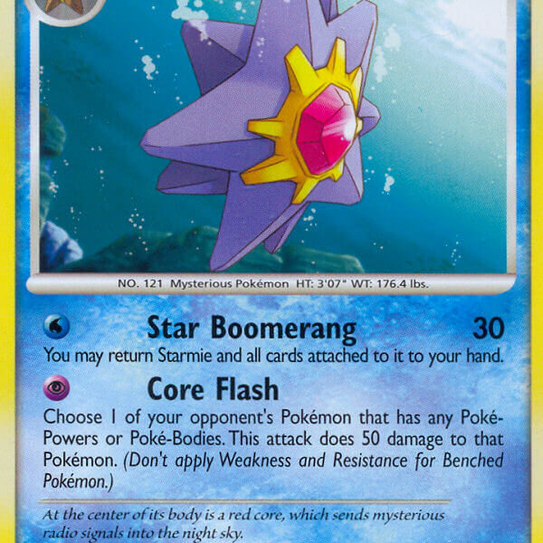 Starmie Pokemon Kaart