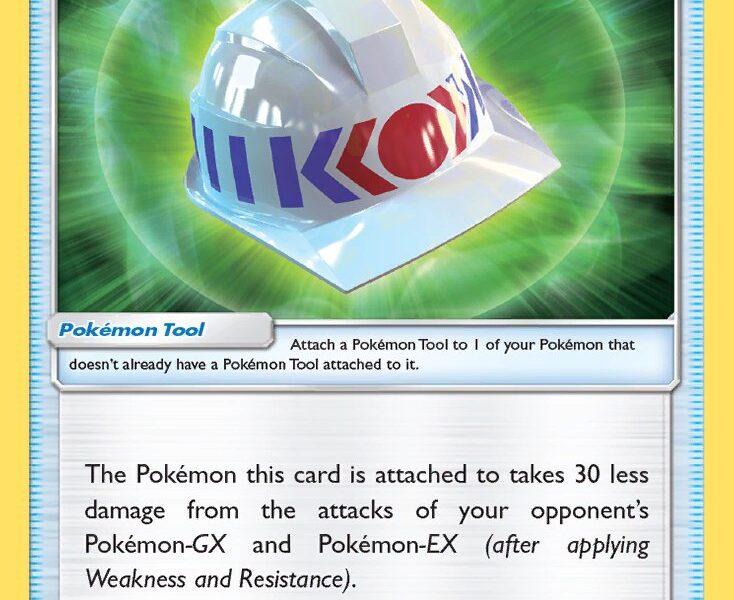 Choice Helmet Pokemon Kaart