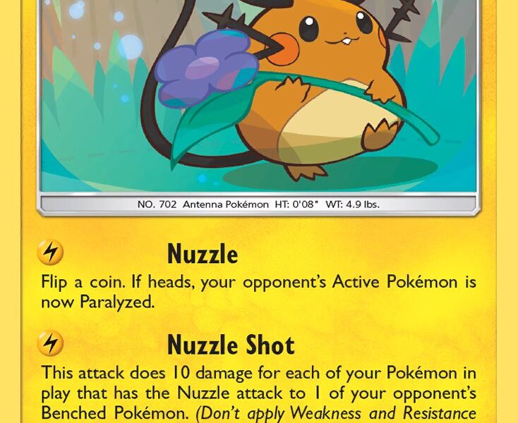 Dedenne Pokemon Kaart