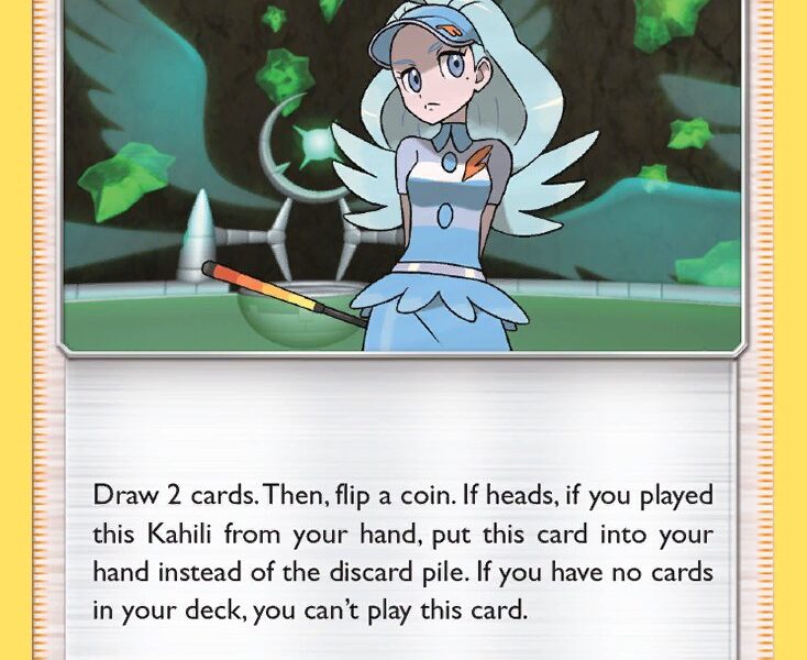 Kahili Pokemon Kaart