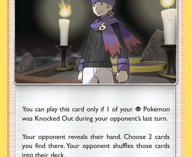 Morty Pokemon Kaart