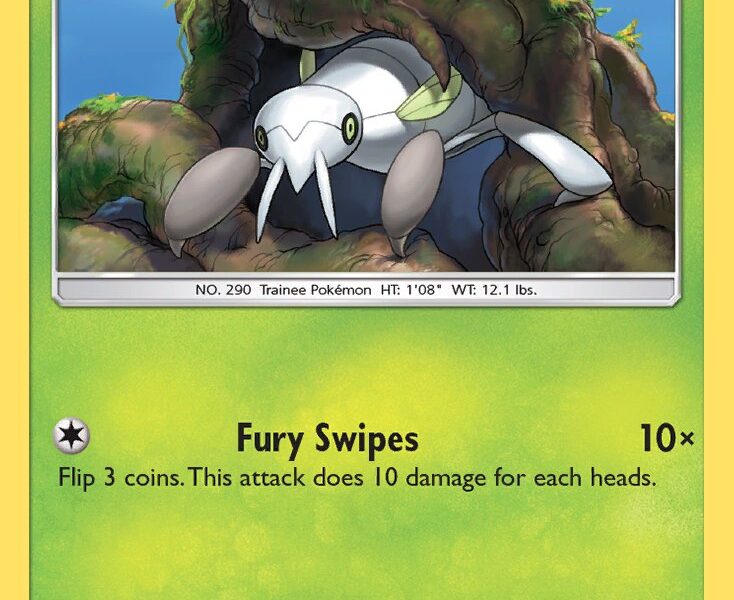 Nincada Pokemon Kaart