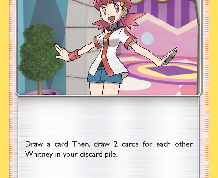 Whitney Pokemon Kaart