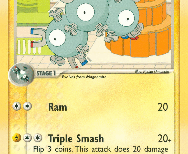 Magneton Pokemon Kaart