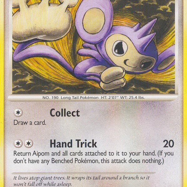 Aipom Pokemon Kaart