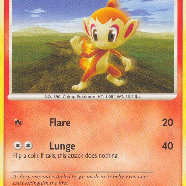 Chimchar Pokemon Kaart