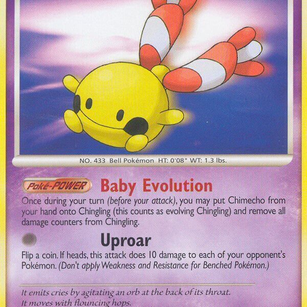 Chingling Pokemon Kaart