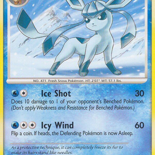 Glaceon Pokemon Kaart