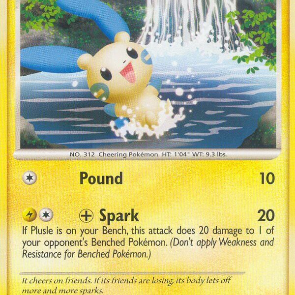 Minun Pokemon Kaart