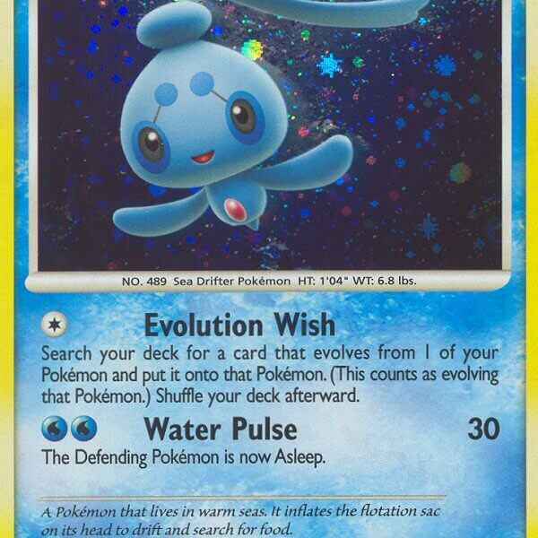 Phione Pokemon Kaart
