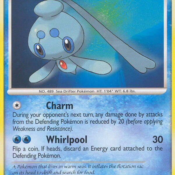 Phione Pokemon Kaart