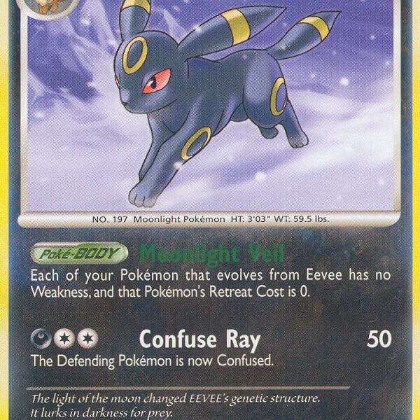 Umbreon Pokemon Kaart