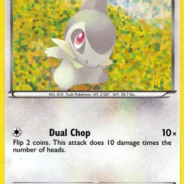 Axew Pokemon Kaart