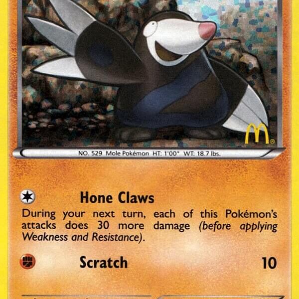 Drilbur Pokemon Kaart