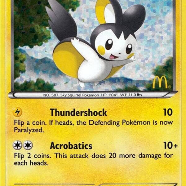 Emolga Pokemon Kaart