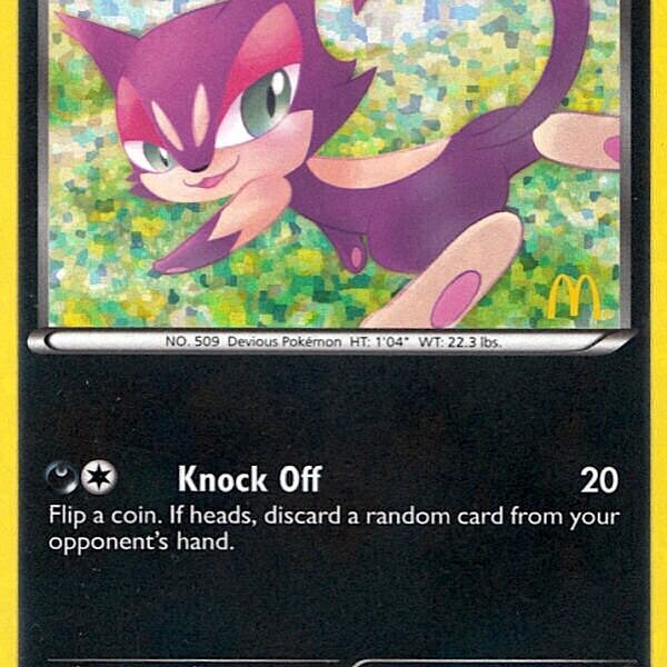Purrloin Pokemon Kaart