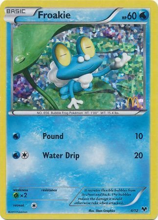 Froakie Pokemon Kaart