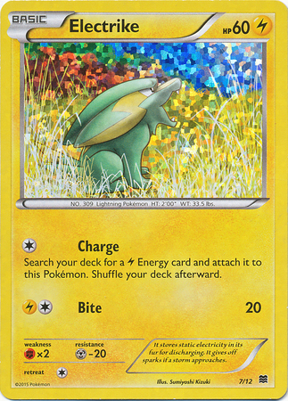 Electrike Pokemon Kaart